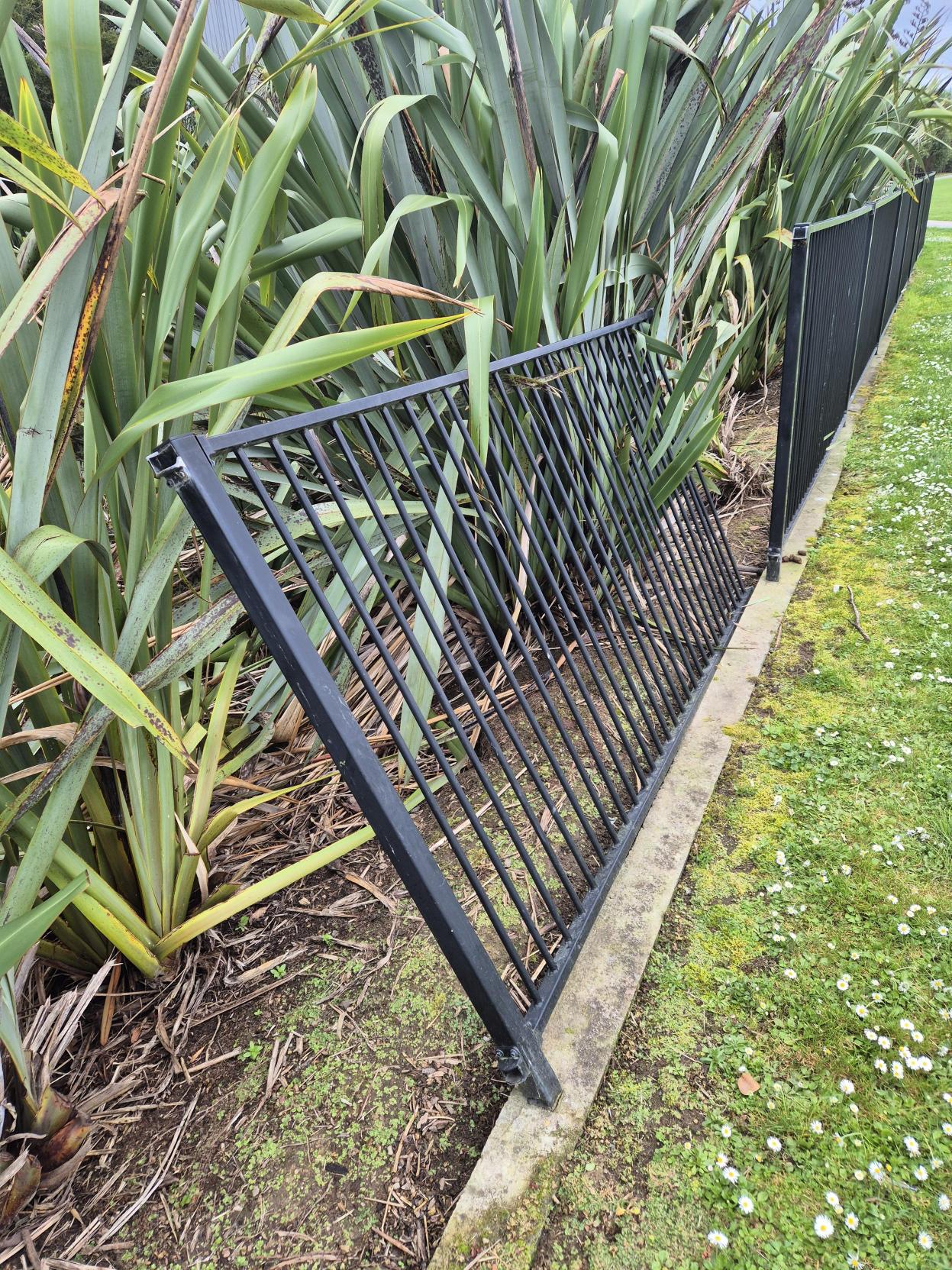Tamahere Reserve fence damage