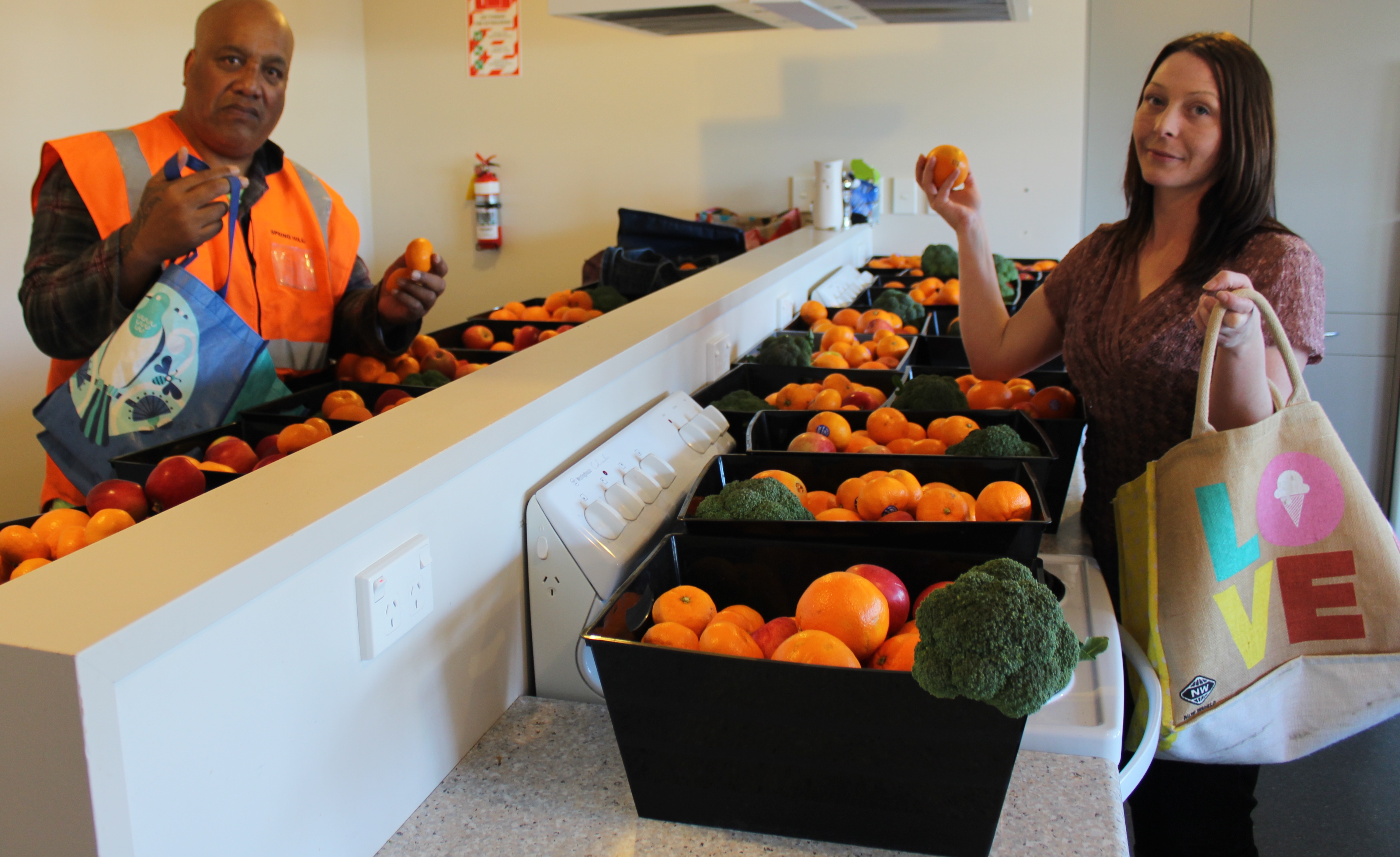 Anthony Rawiri and Natasha Ross