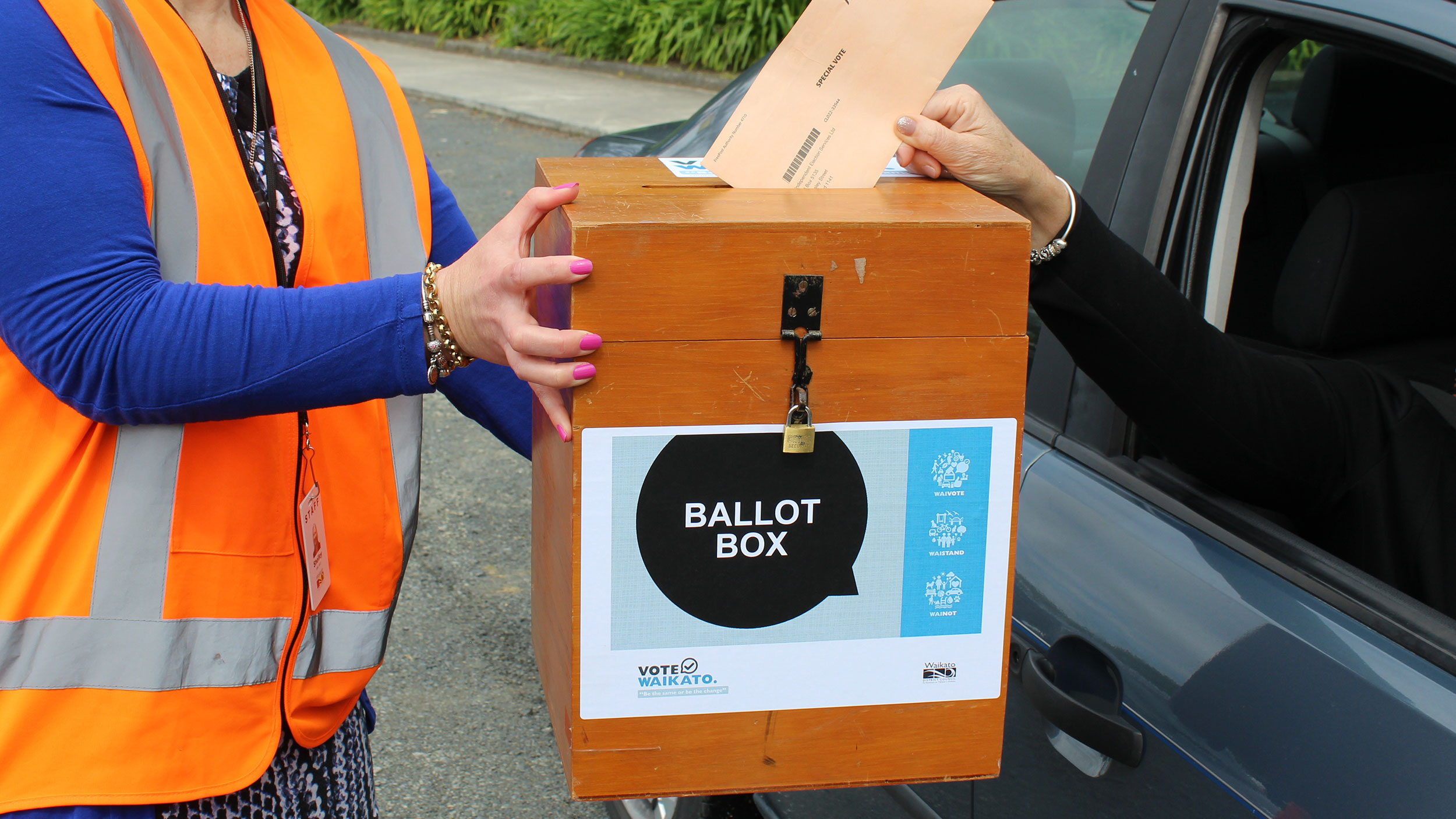 Mobile ballot box
