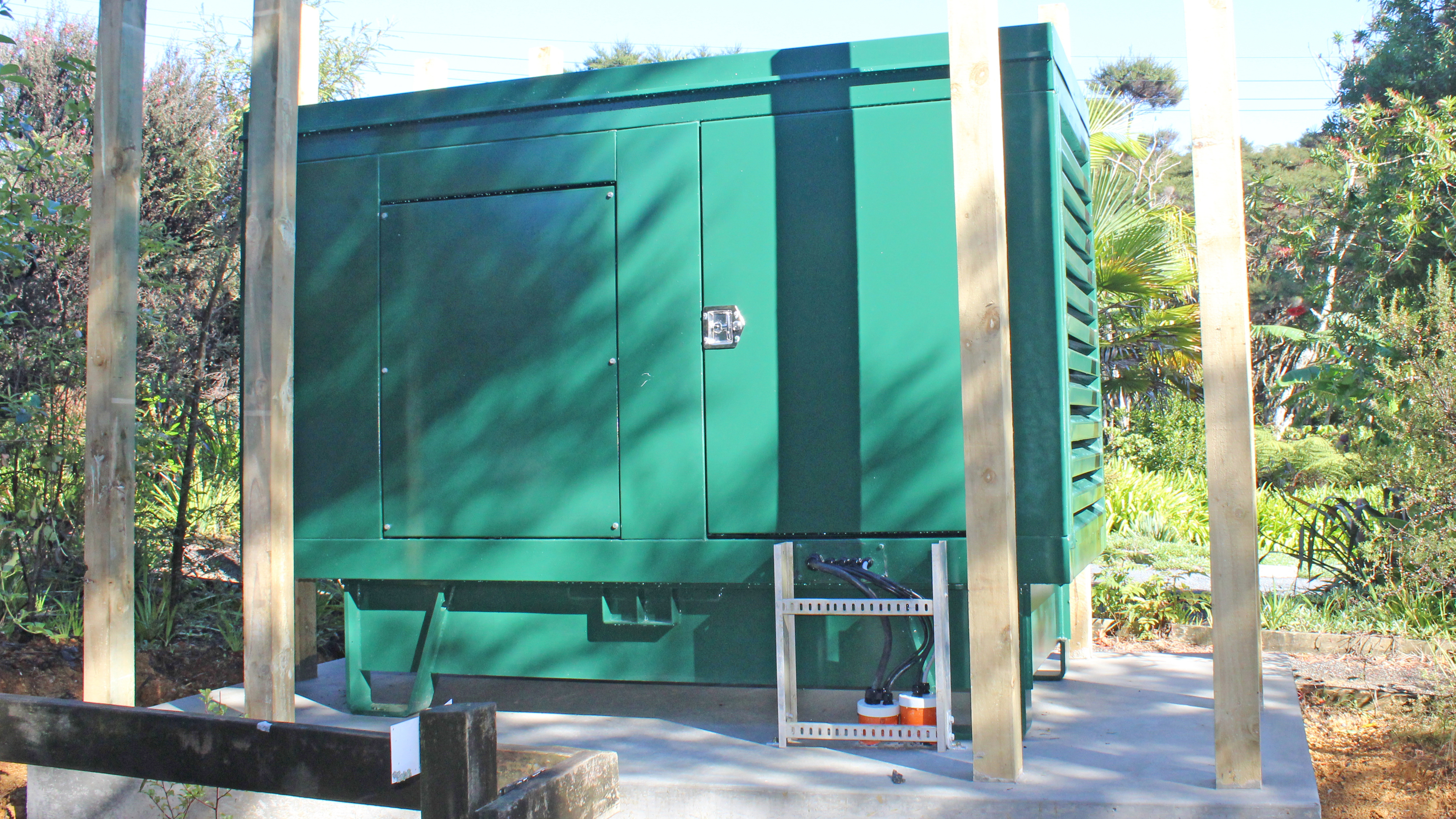 Greenslade Rd generator ready to go