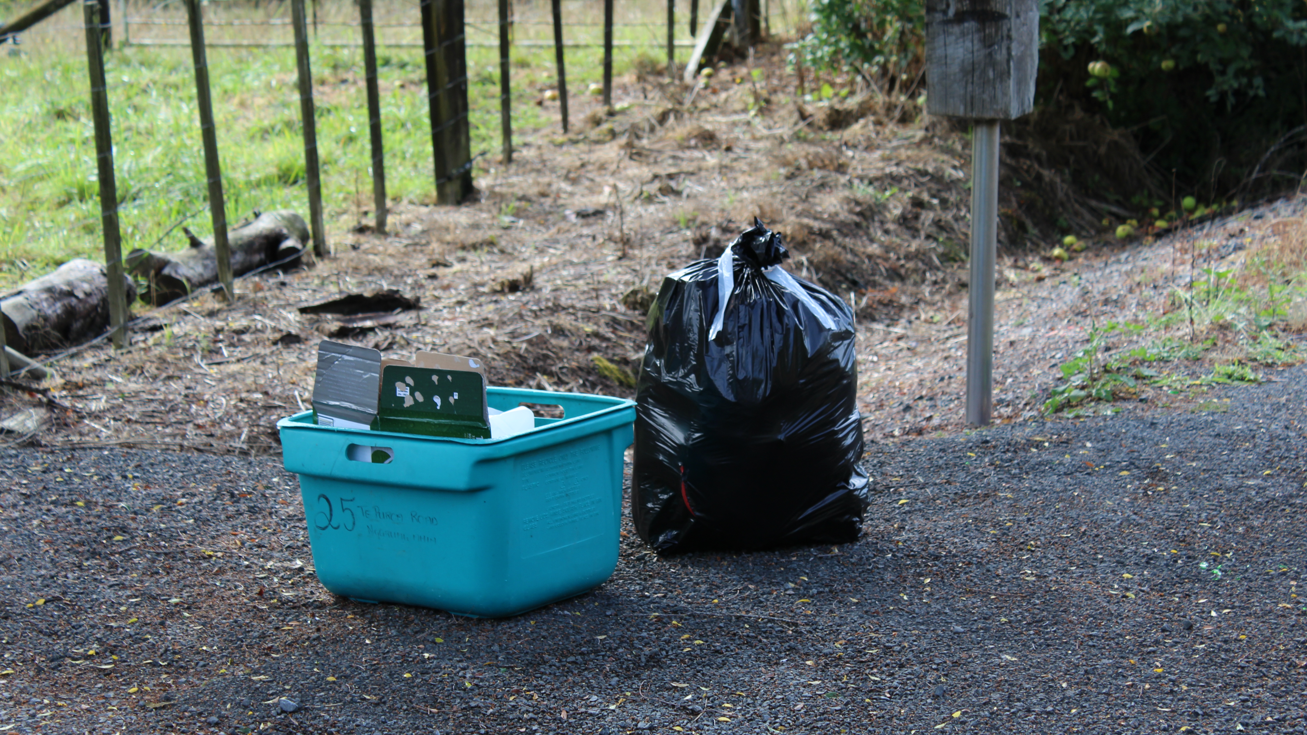 Rubbish and recycling