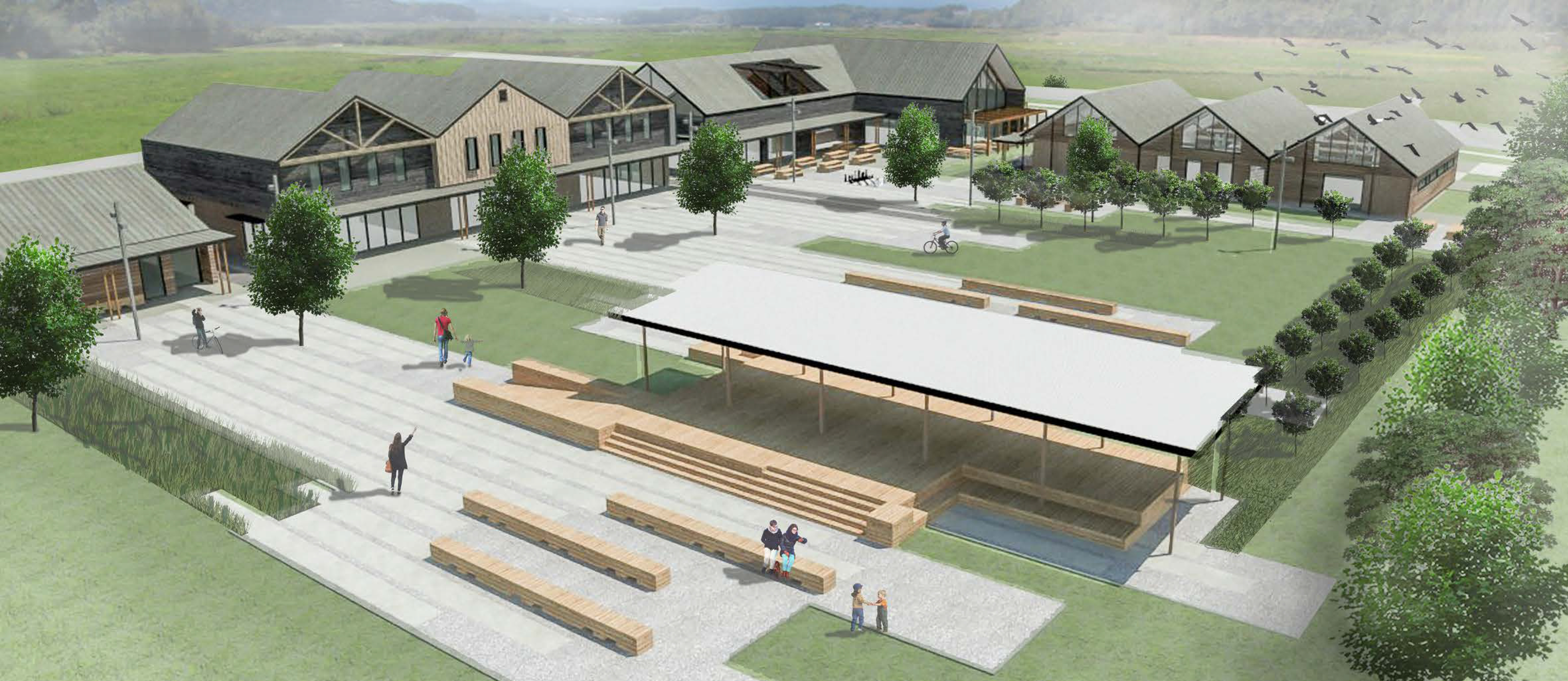 Tamahere recreation reserve piazza area concept plan