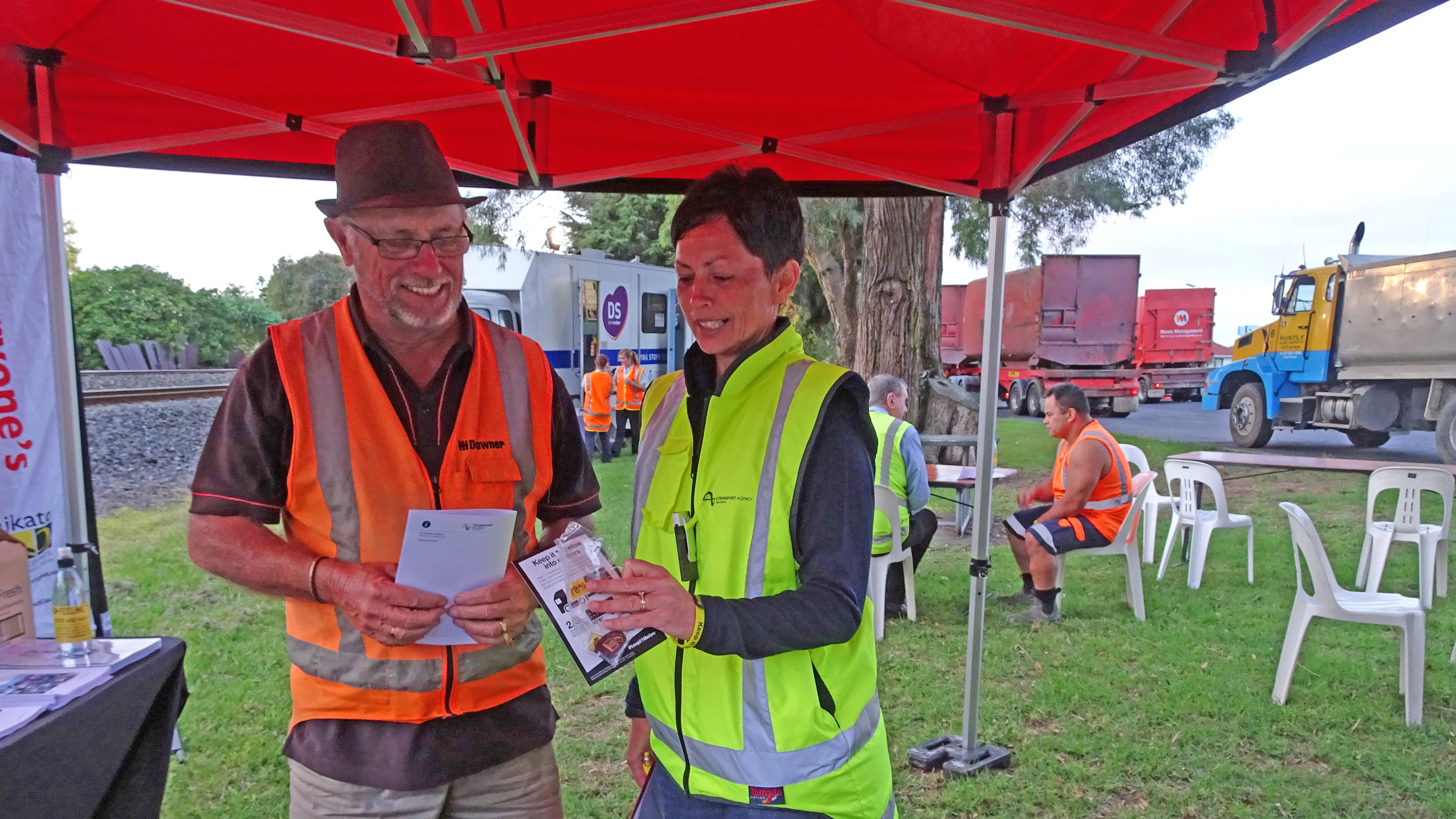 Truck drivers welcome education