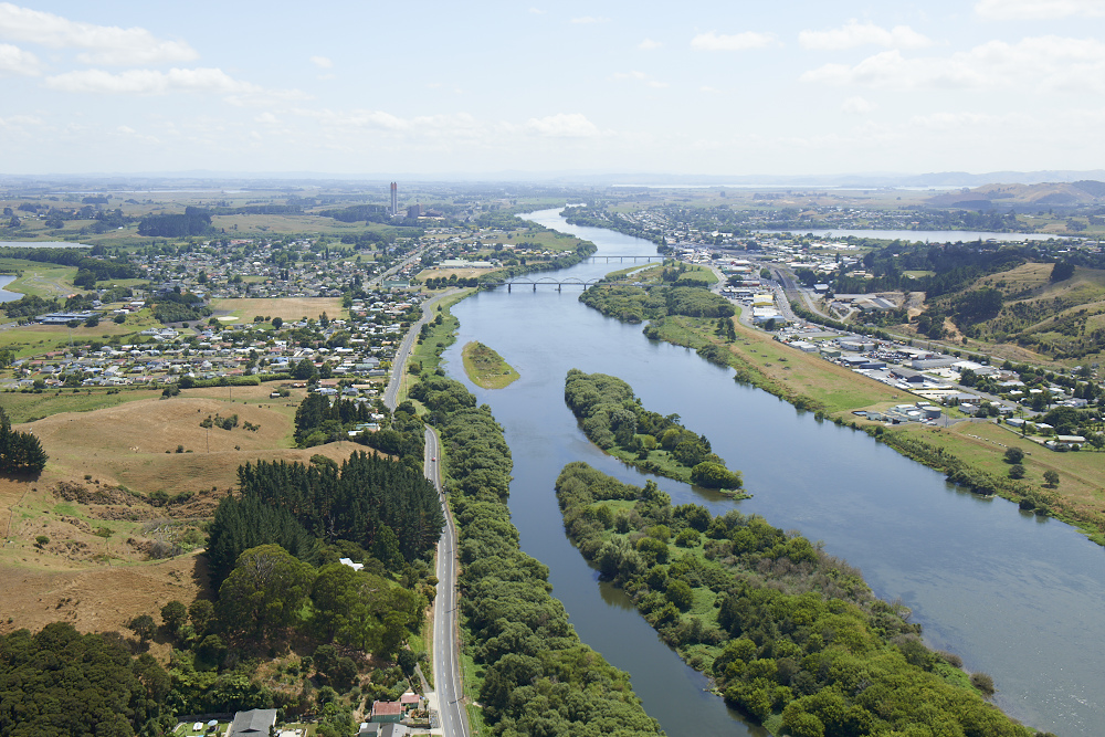 Waikato River at Huntly