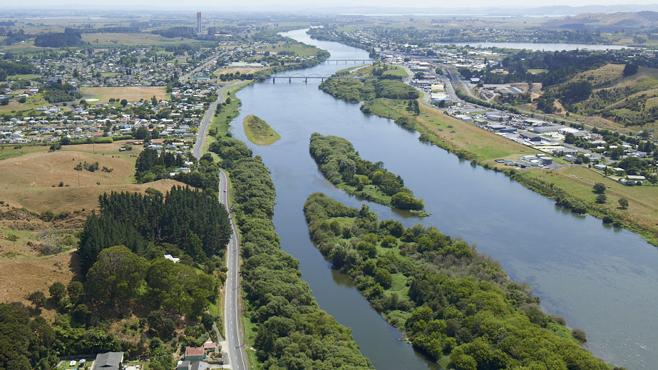 Waikato River at Huntly
